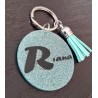 Glitter Keyring with Tassel